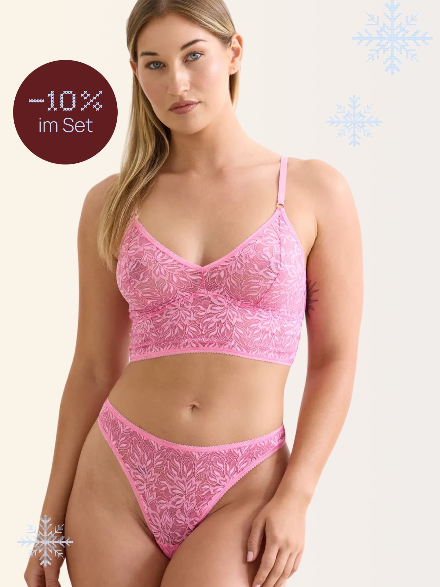 Iconic Lace Bralette Top